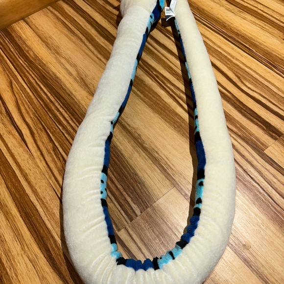 Blue and Black Striped Plush Snake Toy - Picture 5 of 6